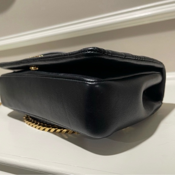 Burberry Black Quilted Leather Lola Shoulder Bag - Picture 5 of 6